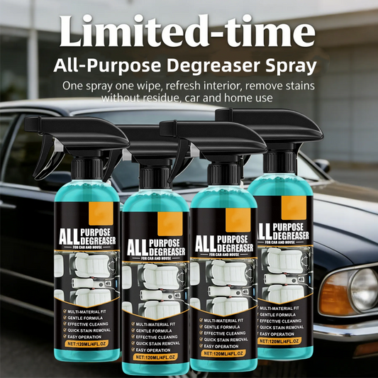 💐50% DE RÉDUCTION ! Spray Nettoyant Dégraissant – Agit en 1s sur la Graisse & les Taches 💨🧽【Prix Exceptionnel】