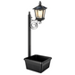 🌙🛒 -50% ! 🪴Lampe Solaire de Jardin à Base Jardinière – Charge Autonome, IP65 & Lumière Blanc Chaud