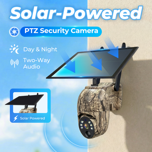 💐60% DE RÉDUCTION ! Caméra Solaire WiFi – Installation Facile, Aucun Câble Nécessaire 🔧☀️【Promo Exclusive】