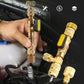 💐50% DE RÉDUCTION ! Outil de Retrait de Noyau de Valve AC – Double Ports SAE 1/4" & 5/16" 🔧🧩【Stock Limité】