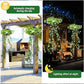 💐50% DE RÉDUCTION ! Lampe solaire suspendue en herbe – Ambiance chaleureuse pour jardin/balcon ✨🍃【Stock Limité】
