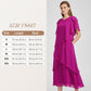 💐60% DE RÉDUCTION ! Robe à Volants & Manches Papillon – Élégance Française au Quotidien 🇫🇷✨【Offre Limitée】