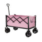🛒💪OFFRE LIMITÉE 50% DE RÉDUCTION! 📦 Chariot pliable de transport extérieur – Cadre acier & capacité 130L – Transportez facilement de lourdes charges.