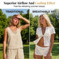 💐60% DE RÉDUCTION ! Short & Haut Crochet Aéré – Frais, Féminin & Tendance 🌸🌿【Offre Flash】