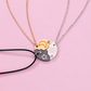 3-Piece Sun, Moon & Star Friendship Necklace Set