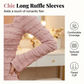 💐60% DE RÉDUCTION ! Robe Longue à Volants – Corsage Froncé & Encolure Carrée 🌺💎【Édition Limitée】