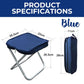 🪑🎒 Chaise Pliante Portable pour l'Extérieur – Légère, Robuste et Facile à Ranger