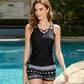 💐50% DE RÉDUCTION ! Tankini Deux Pièces Imprimé – Look Tendance et Original 🌺👙【Offre Limitée】