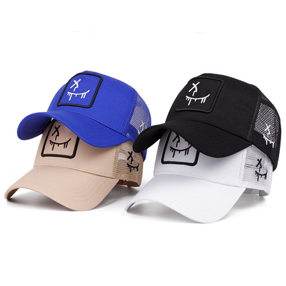 💐50% DE RÉDUCTION ! Casquette Smiley Unisexe – Ajustable pour Toutes les Têtes 🧢✨【Épuisement Bientôt】