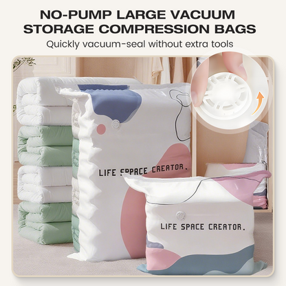 💞Plus de 50 000 ventes💥2 achetés, 3 offerts💝🧳Sacs de rangement sous vide sans pompe🎁