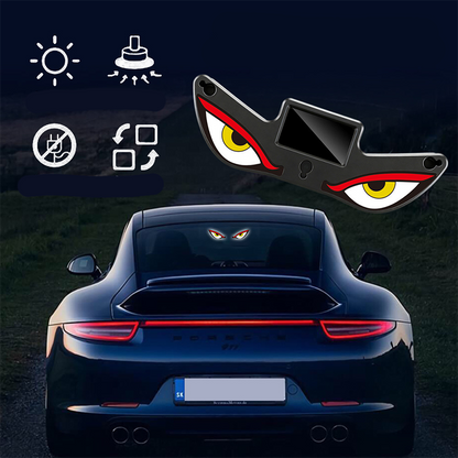 🎁🛞✨ OFFRE LIMITÉE 50% DE RÉDUCTION! Feu d’Avertissement « Œil du Diable » Solaire et Cool – Installation Autocollante Facile, Réglable à 360°, Fait Ressortir Votre Voiture – Cadeau Parfait pour Amateurs de Voitures & Pilotes Nocturnes 🎮🏁