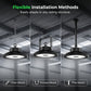💡🛒 -50% ! 🏭 Lampadaire LED UFO Haute Baie – Éclairage Ultra-Lumineux, 160 lm/W & Installation Flexible.