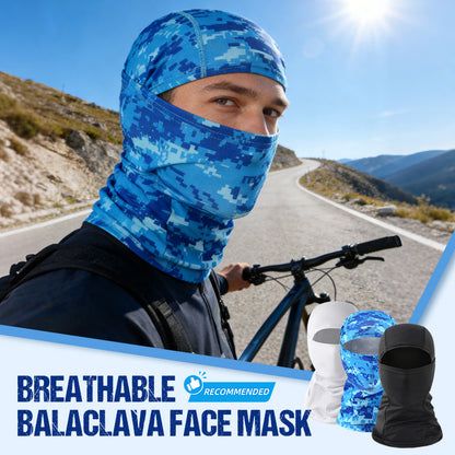 💐50% DE RÉDUCTION ! Masque Intégral Respirant – Protection UV & Anti-Poussière ☀️🛡️【Offre Limitée】