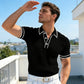 💐50% DE RÉDUCTION ! Tee-shirt à col Polyvalent Homme – Style Chic au Quotidien 🎯✨【Offre Limitée】