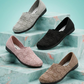 💐50% DE RÉDUCTION ! Ballerines sans lacets en tissu respirant – Légèreté & Confort au quotidien 👟💨 【Prix doux】