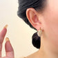 💐50% DE RÉDUCTION ! Boucles d‘Oreilles Anneaux Perles Fausses – Éclat Élégant au Quotidien ✨👂【Offre Limitée】