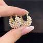 💐50% DE RÉDUCTION ! Boucles d‘Oreilles Anneaux Perles Fausses – Éclat Élégant au Quotidien ✨👂【Offre Limitée】