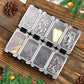💐50% DE RÉDUCTION ! Boîte de Rangement Pêche Assemblable – Modulable & Personnalisable 🧩🎣【Offre Limitée】