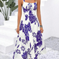 💐52% DE RÉDUCTION ! Robe Trapèze à Bretelles – Fronces au Dos, Tombé Fluide 🌊✨【Offre Flash】