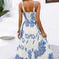 💐52% DE RÉDUCTION ! Robe Trapèze à Bretelles – Fronces au Dos, Tombé Fluide 🌊✨【Offre Flash】