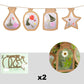 Kit de fabrication de marque‑pages fleuris DIY
