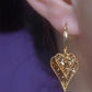 💐50% DE RÉDUCTION ! Boucles d’Oreilles Créoles Cœur – Ultra Légères à Porter Toute la Journée 💗🕊️【Offre Limitée】
