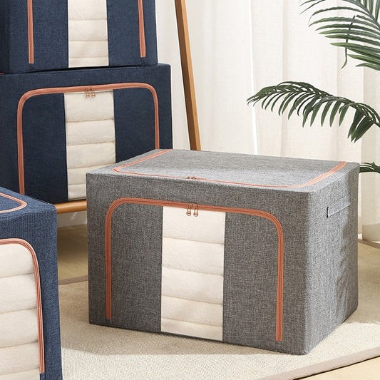 🍂🔒 OFFRE LIMITÉE 50% DE RÉDUCTION! Bacs de Rangement Sous-Lit ou Placard – Grande Capacité pour Vêtements Hors-Saison, Fermeture Éclair ou Couvercle, Protège de la Poussière et de l’Humidité – Gagnez de l’Espace, Restez Organisé 🛏️💨