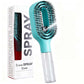Brosse à cheveux antistatique avec vaporisateur intégré
