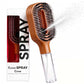 Brosse à cheveux antistatique avec vaporisateur intégré