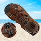 👞 50% DE RÉDUCTION ! 🌿 Sandales d’Extérieur Respirantes et Antidérapantes à Bout Fermé pour Hommes – Simili Cuir, Semelle Caoutchouc & Sangles Velcro – Protection, Confort et Durabilité pour Toutes Vos Aventures 🏔️✨