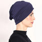 💐50% DE RÉDUCTION ! Bonnet Turban Extensible & Doux – Ultra Confort au Quotidien 🧕✨【Offre Limitée】