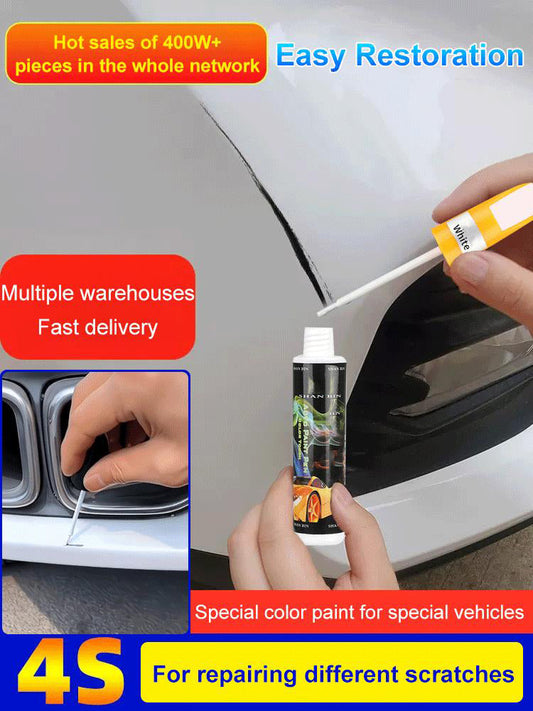 💐 PROMO EXCEPTIONNELLE -50% ! Stylo Retouche Peinture Haute Précision – Résine Incolore, Séchage 5 Min, 6 Tons 🚀🛡️ 【Offre Limitée】
