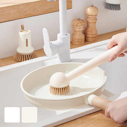 🧺🚰🪝 OFFRE LIMITÉE 50% DE RÉDUCTION! Ensemble de Brosses Suspendu Gain de Place – Crochet Intégré, Égouttoir, Poils à Séchage Rapide – Garde Votre Évier Propre et Hygiénique, Fini le Désordre sur les Plans de Travail 🏠