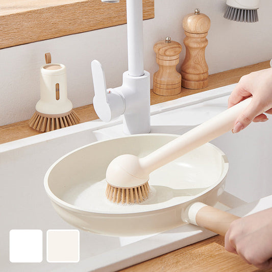 🧺🚰🪝 OFFRE LIMITÉE 50% DE RÉDUCTION! Ensemble de Brosses Suspendu Gain de Place – Crochet Intégré, Égouttoir, Poils à Séchage Rapide – Garde Votre Évier Propre et Hygiénique, Fini le Désordre sur les Plans de Travail 🏠