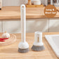 🧺🚰🪝 OFFRE LIMITÉE 50% DE RÉDUCTION! Ensemble de Brosses Suspendu Gain de Place – Crochet Intégré, Égouttoir, Poils à Séchage Rapide – Garde Votre Évier Propre et Hygiénique, Fini le Désordre sur les Plans de Travail 🏠