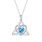 💐 PROMO EXCEPTIONNELLE -50% ! Collier Pendentif Cœur & Nœud Celtique – Argent Fini Main, Détails Raffinés ✨🍀 【Qualité Premium】