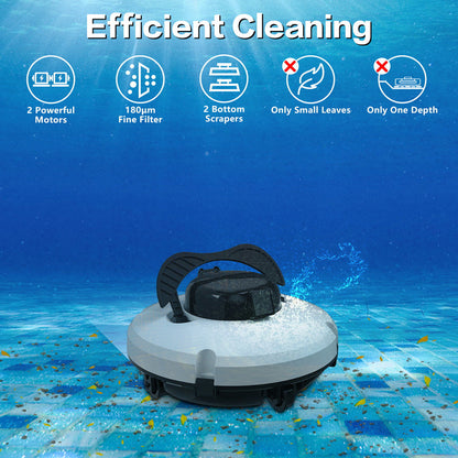 🤖🌊 PROMO FLASH 50% ! Robot Nettoyeur Piscine – Démarrage 1 Bouton, Panier Facile à Vider 🏊‍♂️🔘【Offre Limitée】