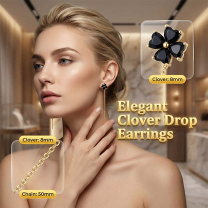 💐50% DE RÉDUCTION ! Creoles Fines Trèfle Élégant – Légères & Polyvalentes pour Tous Look 💫🌸【Offre Limitée】