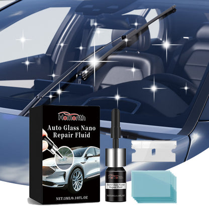 💐50% DE RÉDUCTION ! Kit Liquide Nano pour Pare-Brise – Répare Étoiles & Impacts en 15 Min 🚗🔧【Offre Limitée】