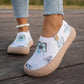 🦢 -50% SUR NOTRE MEILLEURE VENTE ! Mocassins Fly-Knit Ultra Légers – Adhérence Maximale, Maille Aérée & Style Chic 🌸💨 【Offre Limitée】