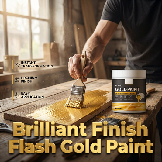 💐50% DE RÉDUCTION ! Peinture Or Flashing à l’Eau – Idéale pour Tous Vos Projets DIY 🎨✨【Offre Limitée】
