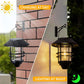 💐50% DE RÉDUCTION ! Lanterne Suspendue Solaire – Design Vintage & Lueur Chaude 🕯️✨【Offre Limitée】
