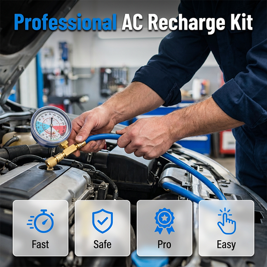 💐50% DE RÉDUCTION ! Flexible de Recharge AC R134a – Remplissage Rapide & Sécurisé ⚡❄️【Offre Limitée】