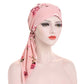 👒 OFFRE LIMITÉE : 50 % DE RÉDUCTION ! ✨ Turban prêt-à-porter pour femme à motif floral – doux, extensible, polyvalent 🌸