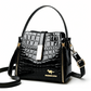 👜 PROMO LIMITÉE 60% DE RÉDUCTION ! ✨ Sac à Main Croco Brillant – Élégant, Structure, Polyvalent 💎