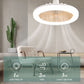 💡 PROMO LIMITÉE 50% DE RÉDUCTION ! 🌀 Ventilateur Plafond LED avec Télécommande – Silencieux, 3 Modes, Dimmable 🏠