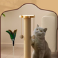 🐾🛒 -50% ! 🐈Centre d’Activités pour Chat – Bois Massif & Sisal, Griffoir, Piste à Billes & Jouet à Plume