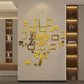📢🌳 PROMO FLASH 50% ! Autocollant Mural Arbre Généalogique 3D avec Cadres Photo – Acrylique, Installation Facile, 3 Couleurs, 2 Tailles, Décoration Murale Unique ✨