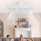 🌀💡 OFFRE LIMITÉE 50% DE RÉDUCTION! Ventilateur de Plafond Double Tête avec Lumière LED – Double Flux d’Air, Télécommande Moderne, Moteur Silencieux – Rafraîchissez Votre Salon & Chambre avec Style 🛋️😴