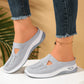 👟✨👩‍💼 OFFRE LIMITÉE 54% DE RÉDUCTION! Chaussures décontractées en maille respirante pour femmes – Sans lacets, dessus tricoté aéré, Chic et confortables pour le bureau, les courses ou les sorties du week-end 👜🌿🐾